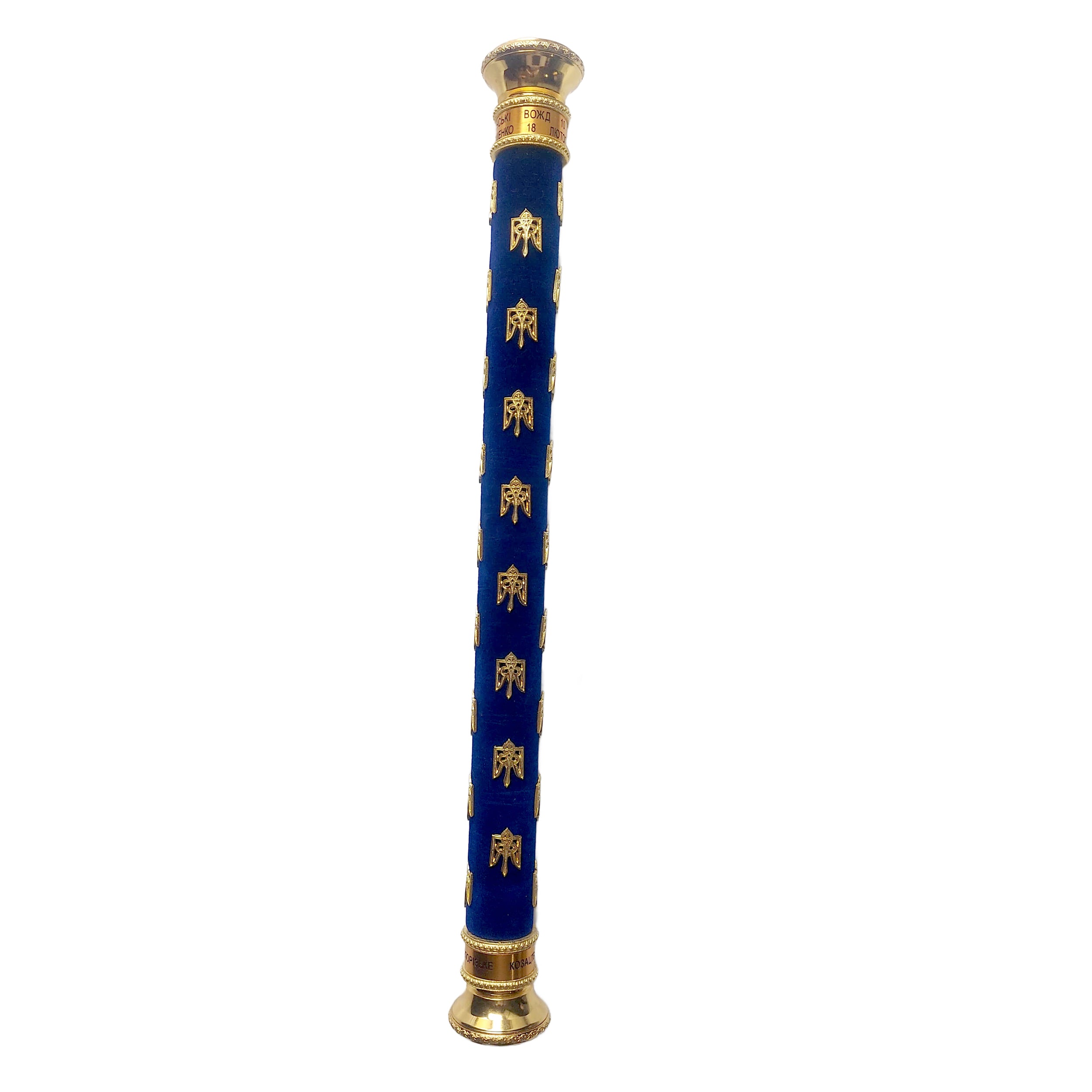 Rare Ukrainian Field Marshal's Batons premium quality 24k pure Gold Plated.