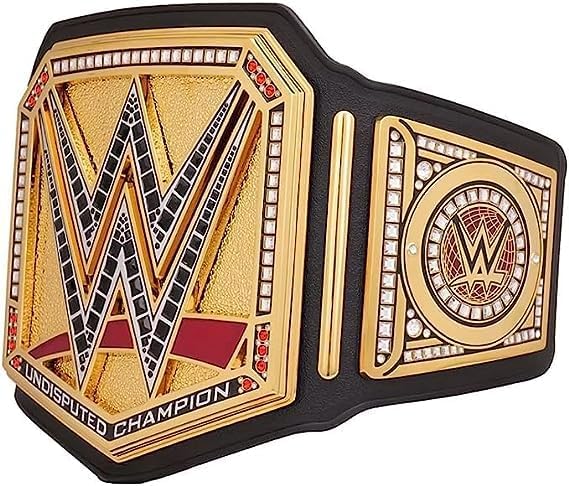 Premium Quality Undisputed Championship Title Belt Replica, World Heavyweight Wrestling Championship Title Belt - Adult Size