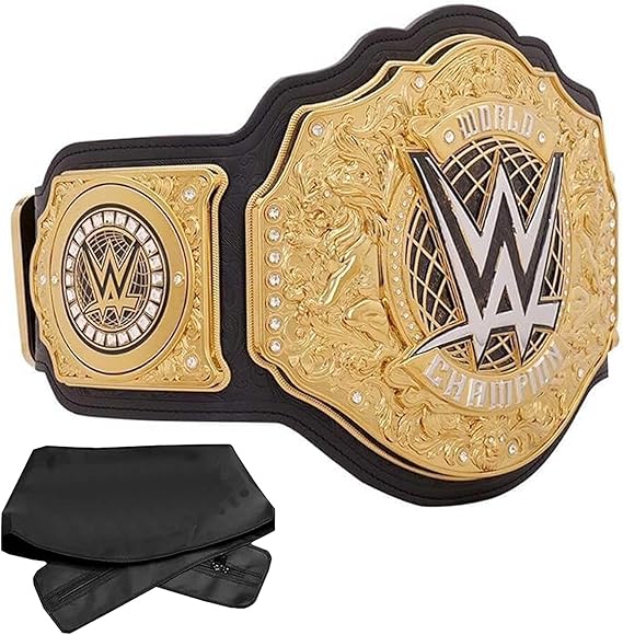 Premium Quality World Heavyweight Wrestling Championship Replica Title Belt 2025 - Authentic Wear Universal Championship Belt - Adult Size With Bag