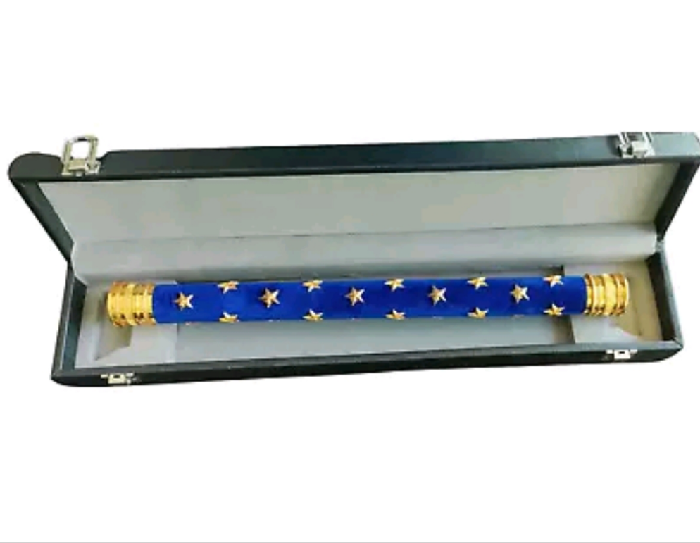 Real Big Size Modern French Baton Premium quality 24K Pure Gold Plated