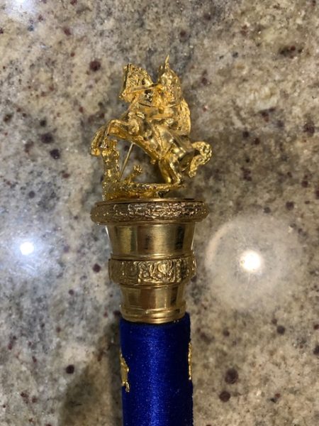 REPLICA BRITISH ROYAL NAVY ADMIRAL OF THE FLEET FORMAL BATON