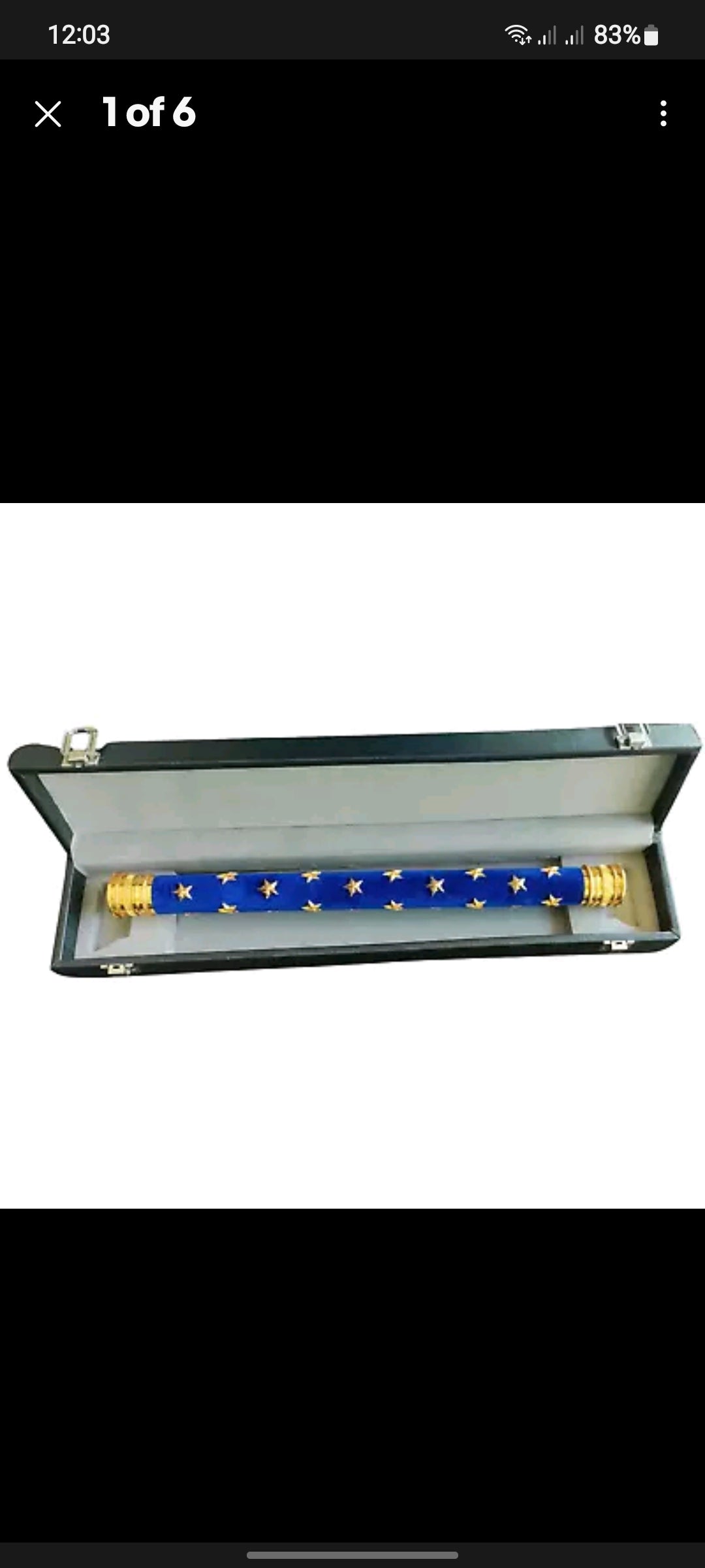 Real Big Size Modern French Baton Premium quality 24K Pure Gold Plated