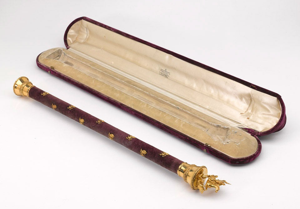 Baton awarded to Field Marshal Lord Roberts, Army Staff, 1895