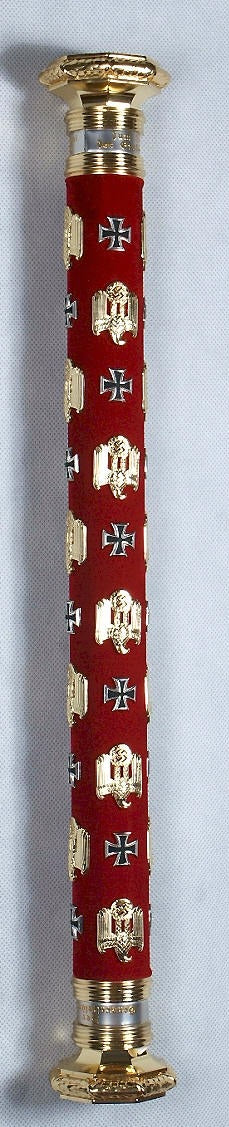 Field Marshall's Erwin Rommel's Baton Premium 24k Pure Gold Plated