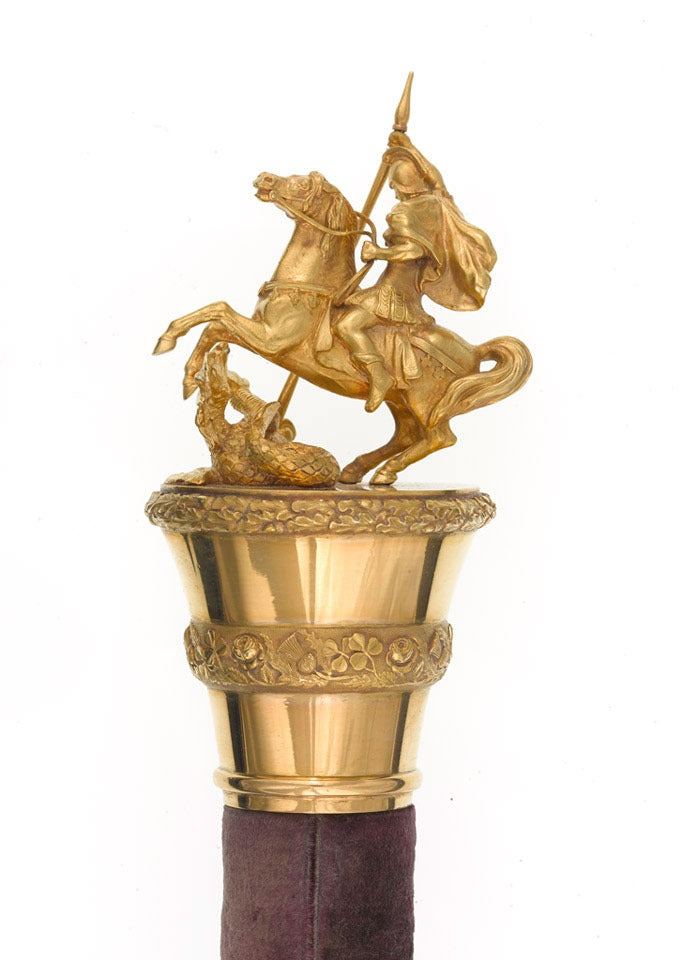 Baton awarded to Field Marshal Lord Roberts, Army Staff, 1895